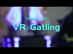 YHY VR Gatling Game Machine Shooting Fun Simulator Virtual Reality Shooting Equipment