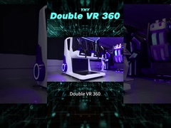 YHY-01.064 Dubbele VR 360 Virtual Reality Achtbaan Spelmachine